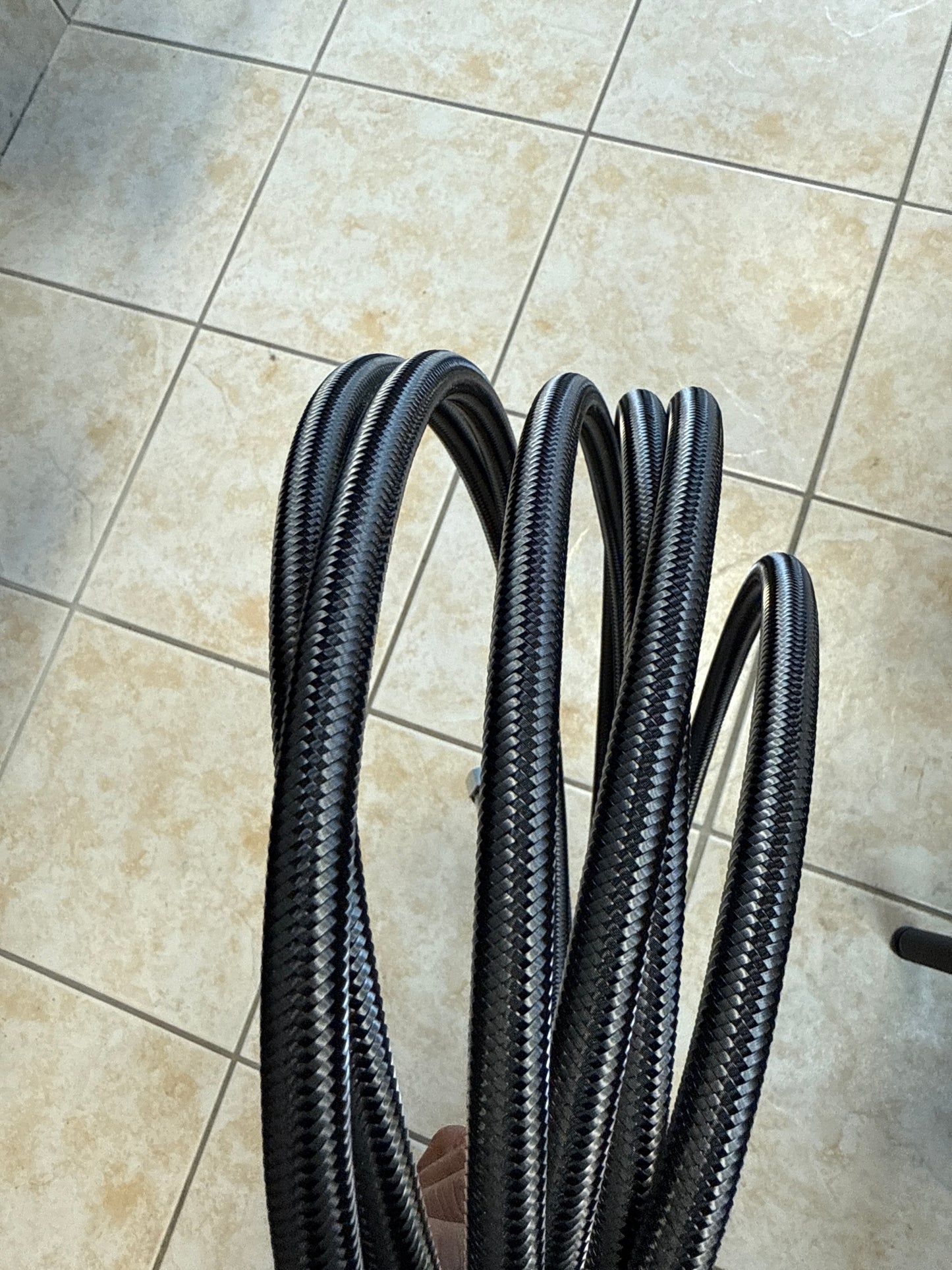 PSI LOW PRESSURE REGULATOR HOSE – BLACK / GREY – 210 CM / 82"