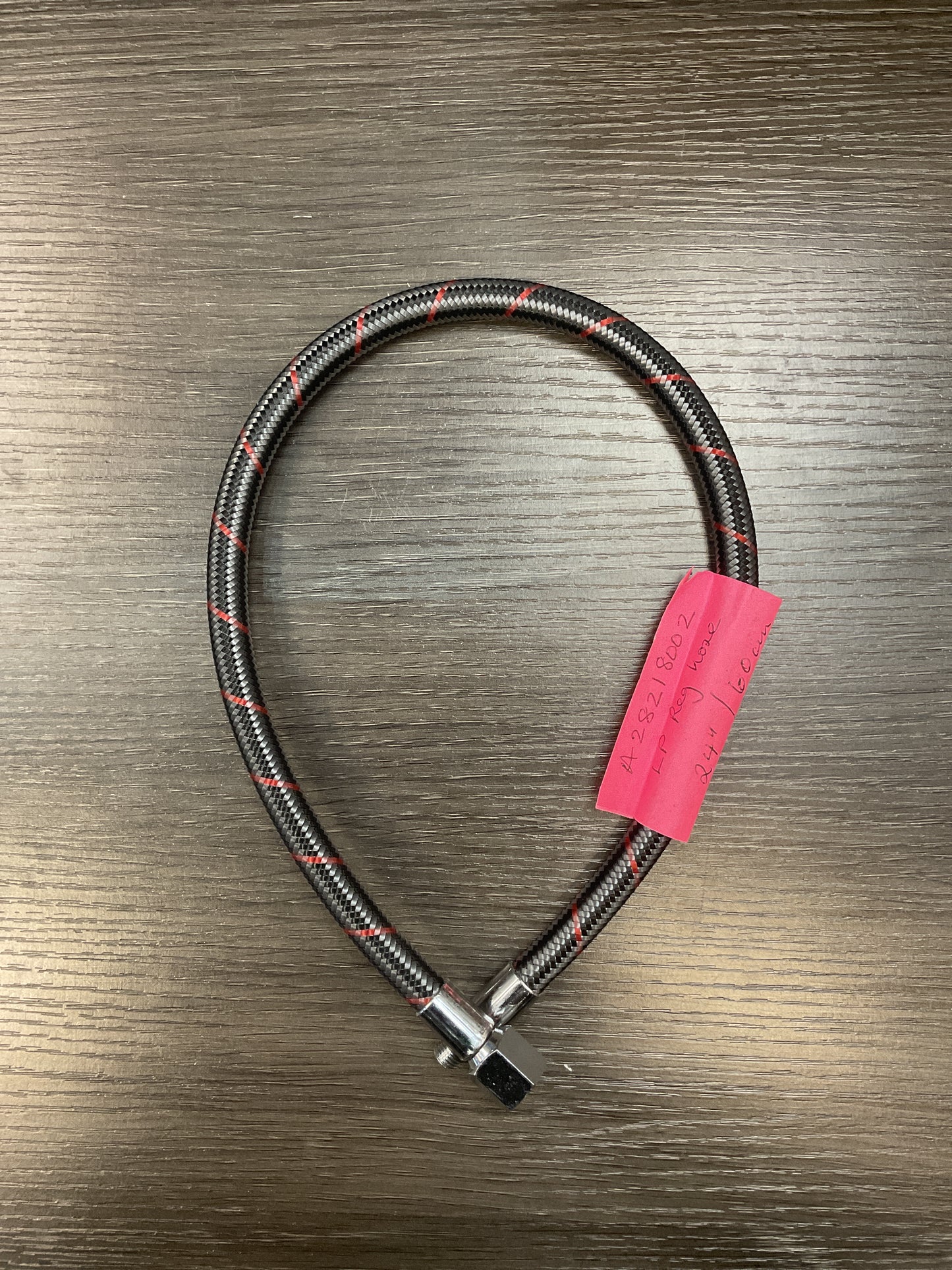 PSI LOW PRESSURE REGULATOR HOSE 24’’ BLACK RED