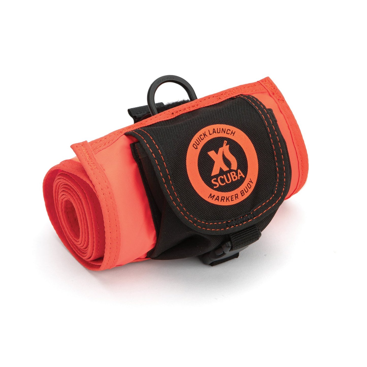 XS SCUBA “QUICK LAUNCH” MARKER BUOY, ORANGE