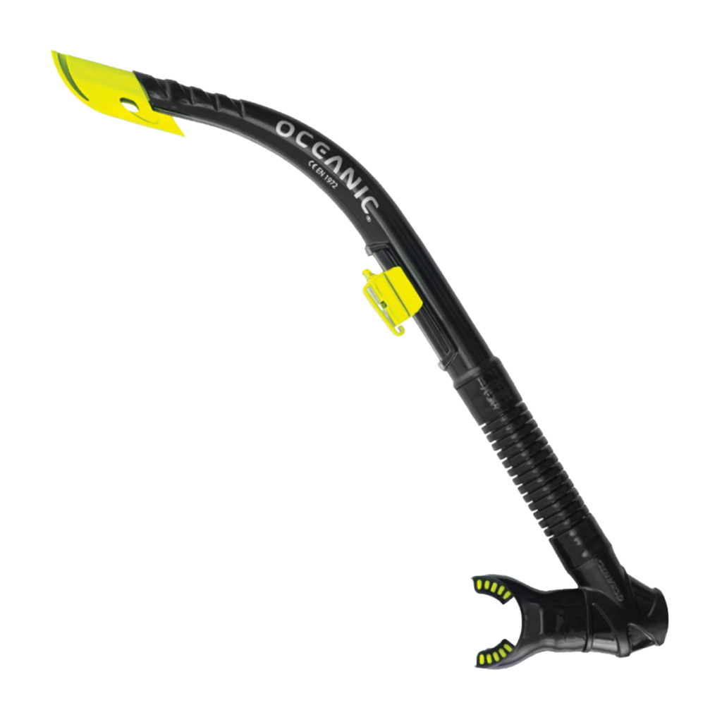 OCEANIC ARID SNORKEL, BLACK/YELLOW