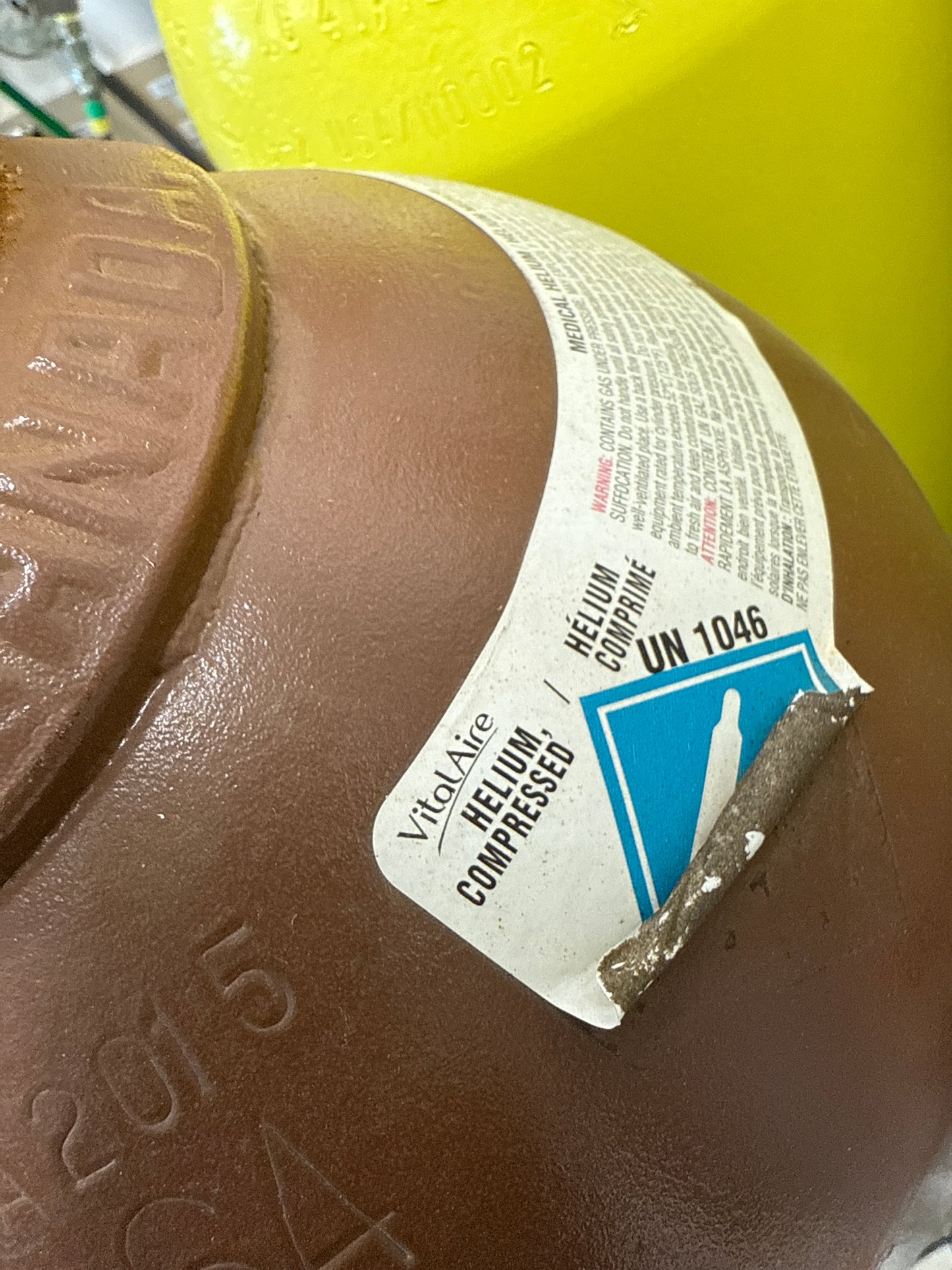 HELIUM FILL PER SQFT