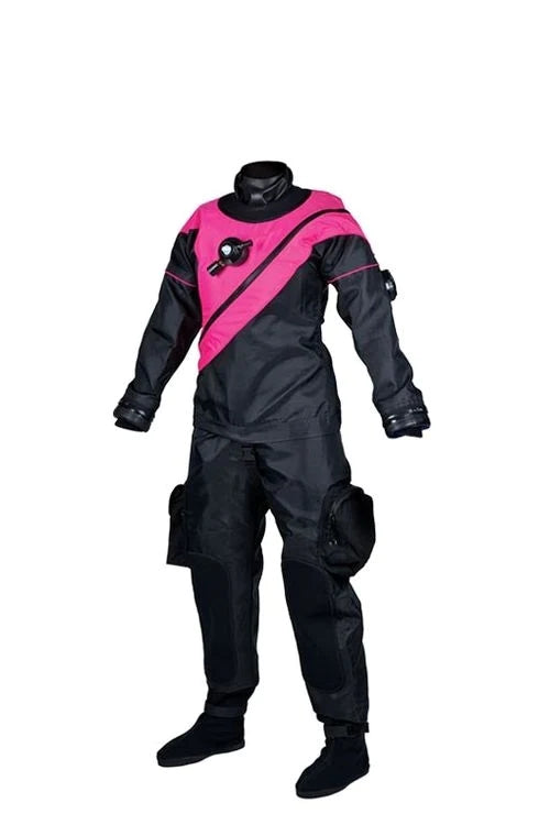 DUI TLS 350 DRYSUIT WOMEN SELECT SIZE M FULLY LOADED - PINK