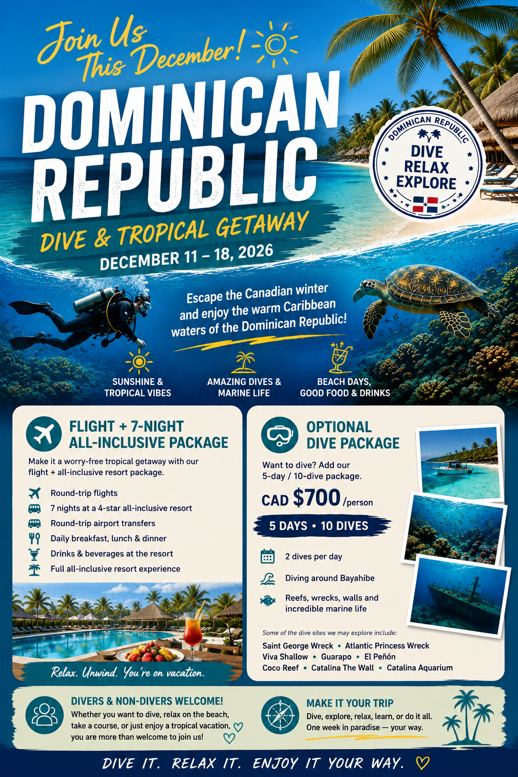 Dominican Republic - 2026 December 11-18
