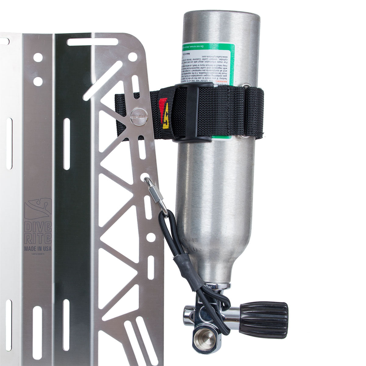 DIVERITE DRYSUIT BOTTLE MOUNTING KIT, 6CUFT TANK