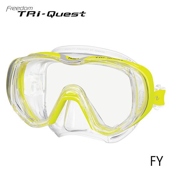 TUSA FREEDOM TRI-QUEST DIVE MASK