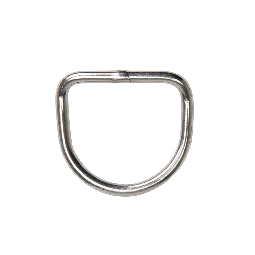 Highland 2.0” SS Welded Angled D-Ring 6 mm Wire