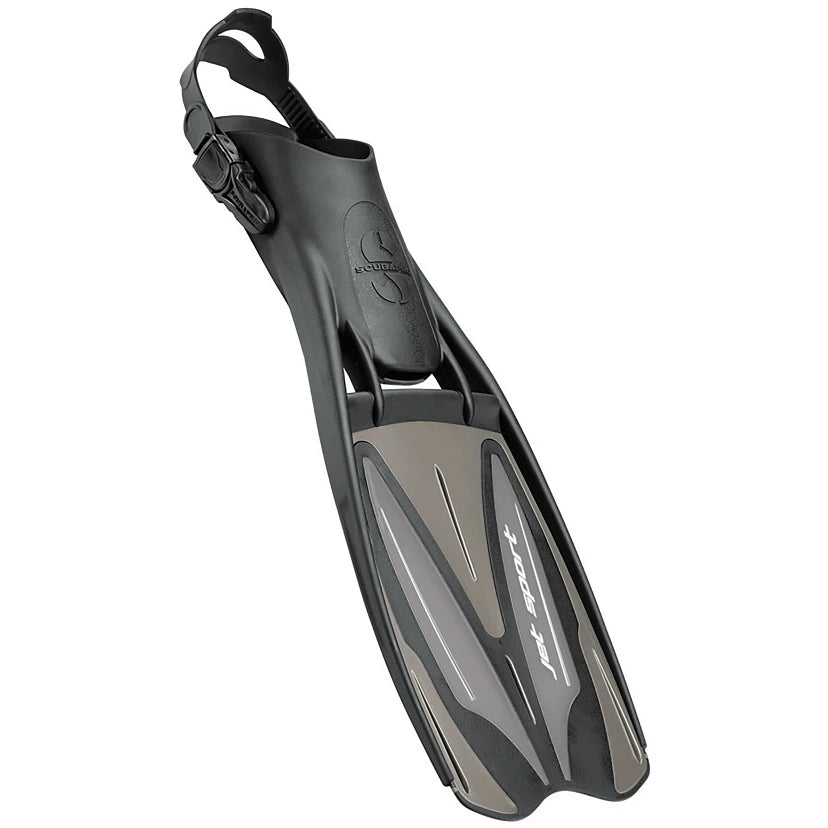 SCUBAPRO JET SPORT FIN - BLACK/GRAY SIZE S