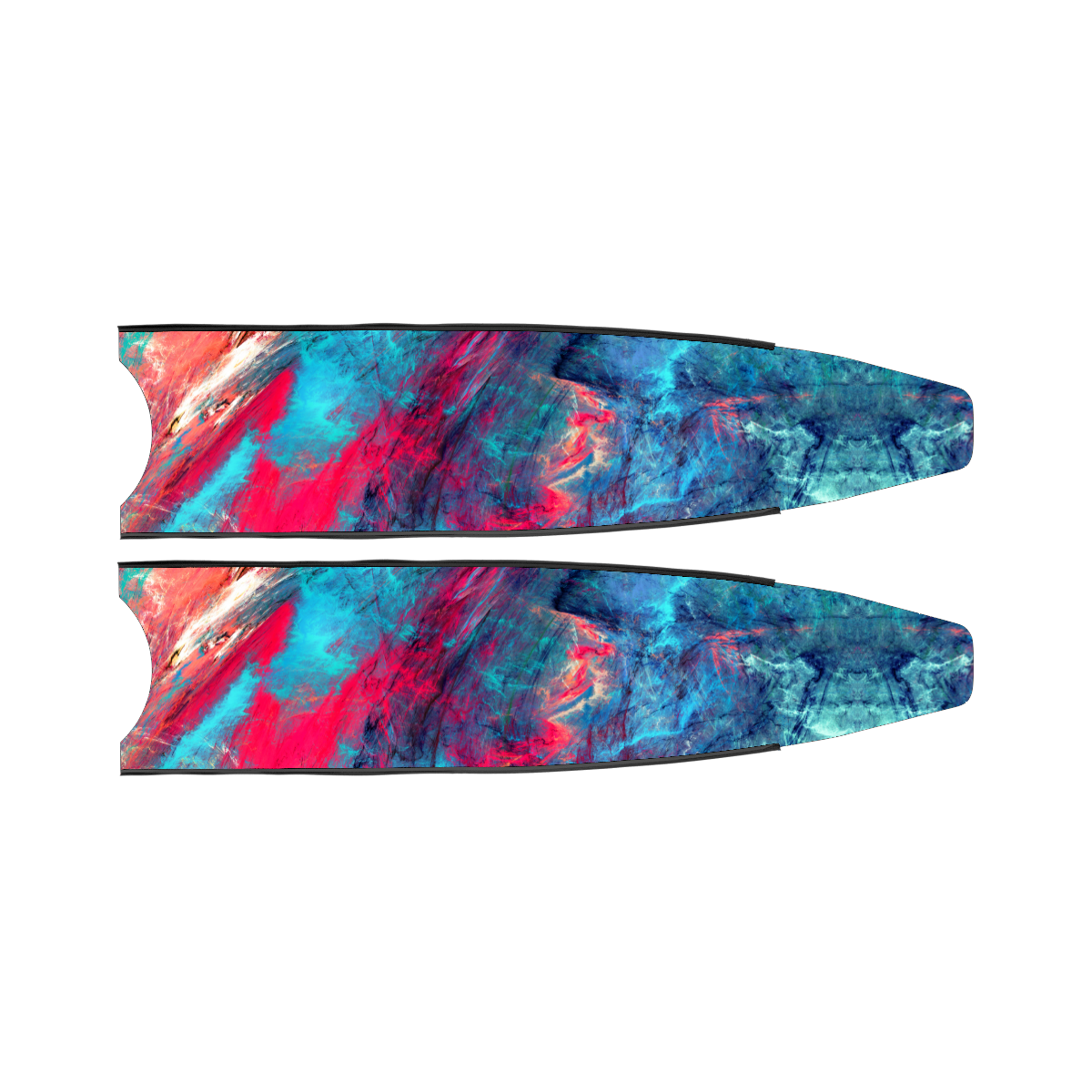 LEADER FIN LIMITED EDITION ART BLADES PURE CARBON