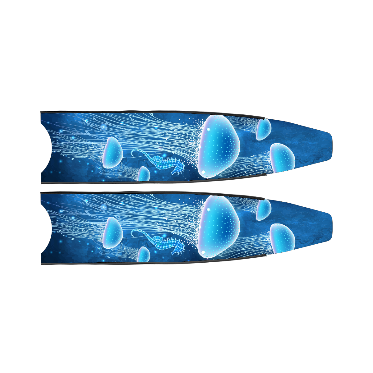 LEADER FIN LIMITED EDITION MEDUSE PURE CARBON BLADE ONLY