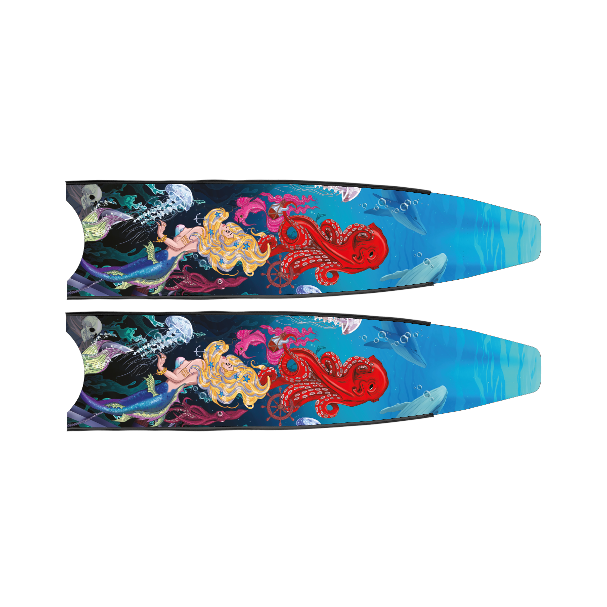 LEADER FIN LIMITED EDITION SEA QUEEN BLADE PURE CARBON