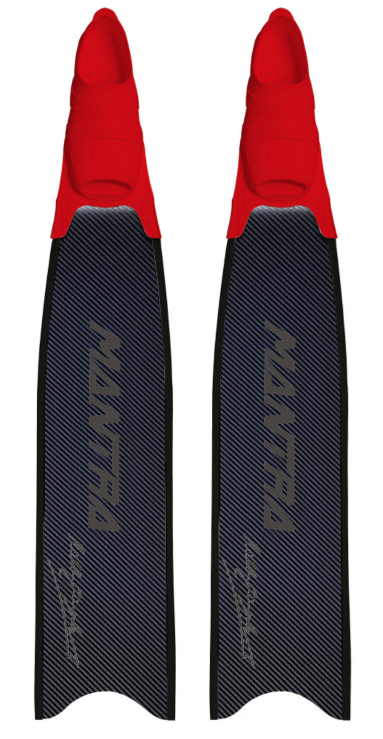 CETMA COMPOSITES MANTRA CUSTOM FIN WITH FOOT POCKET -DARK GERY