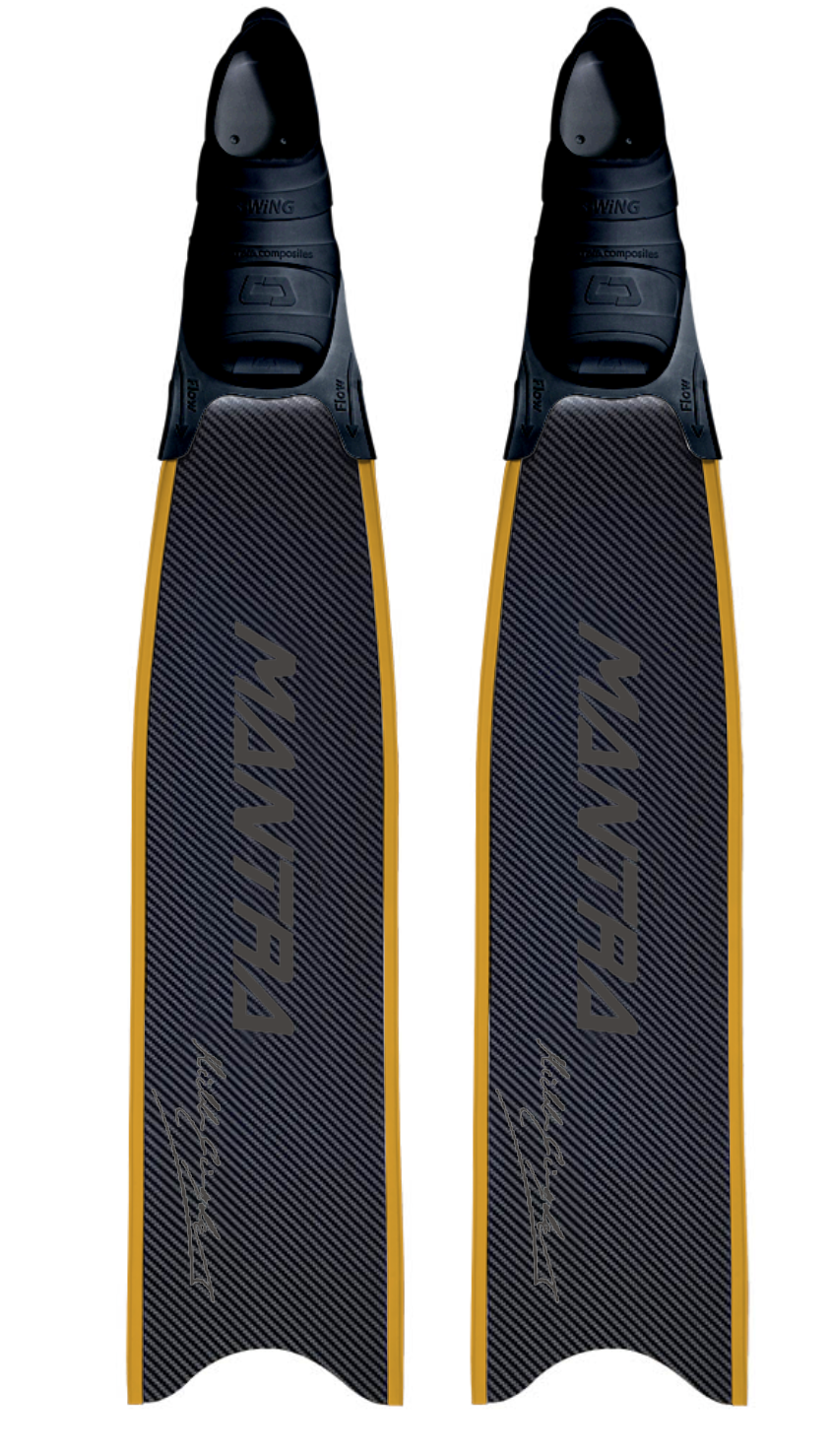 CETMA COMPOSITES MANTRA CUSTOM FIN WITH FOOT POCKET -DARK GERY