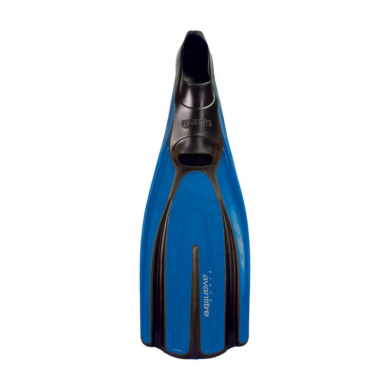 MARES PLANA AVANTI TRE FULL FOOT FINS BLUE SIZE 3.5- 4.5