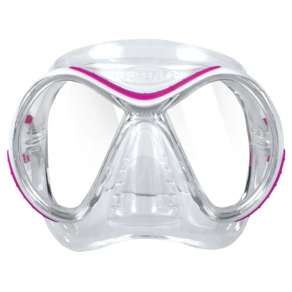 OCEANIC OCEAN VU MASK CLEAR / PINK
