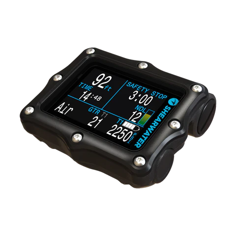 SHEARWATER PERDIX 2 潜水电脑表|SHEARWATER PERDIX 2 DIVE COMPUTER PERDIX 2 TI BLACK