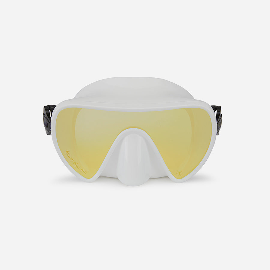 FOURTH ELEMENT CLASSIC FIT SCOUT MASK/SHIELD LENS WHITE/GOLD