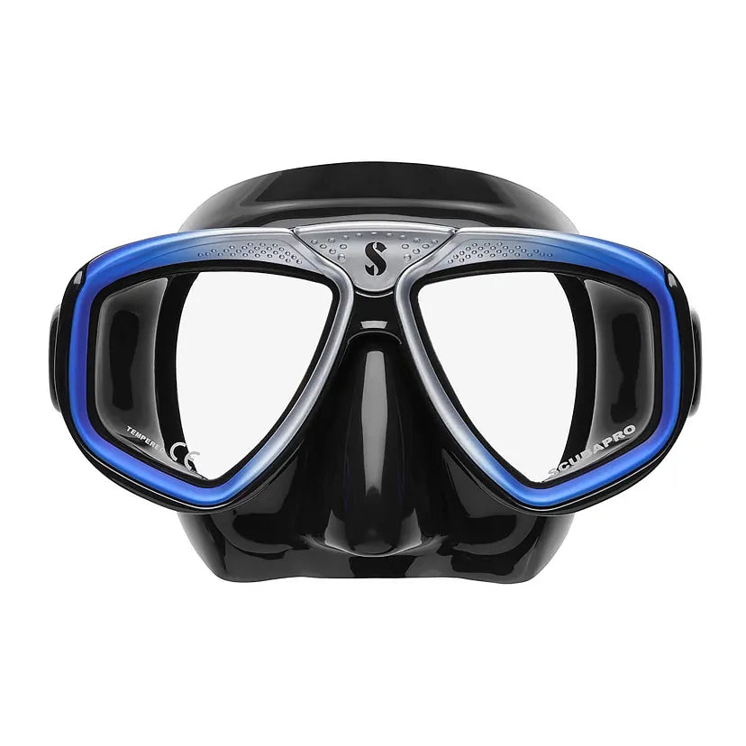 SCUBAPRO ZOOM DIVE MASK, BLACK BLUE