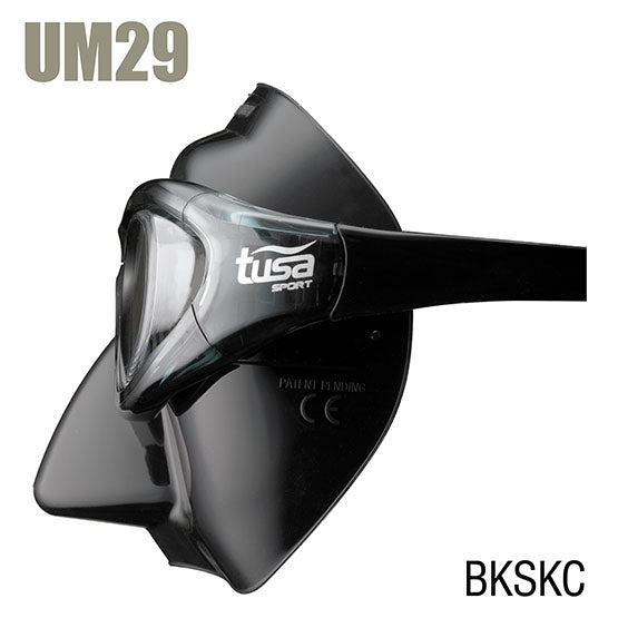TUSA FREEDIVING MASK, BLACK