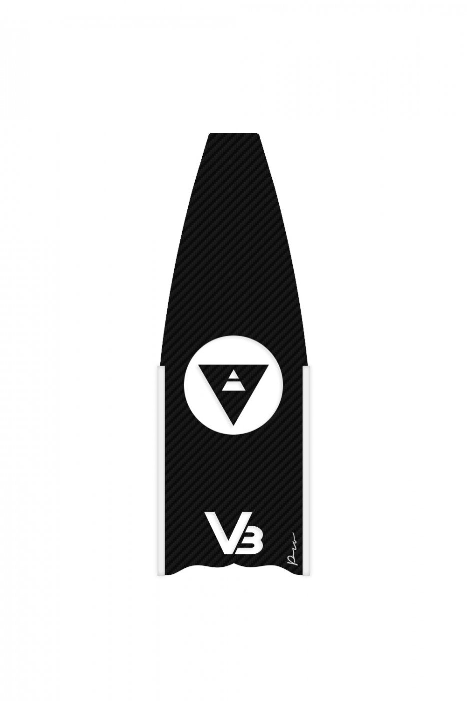 ALCHEMY V3 PRO BLADE WHITE LOGO WHITE WATER RAIL BLADE ONLY