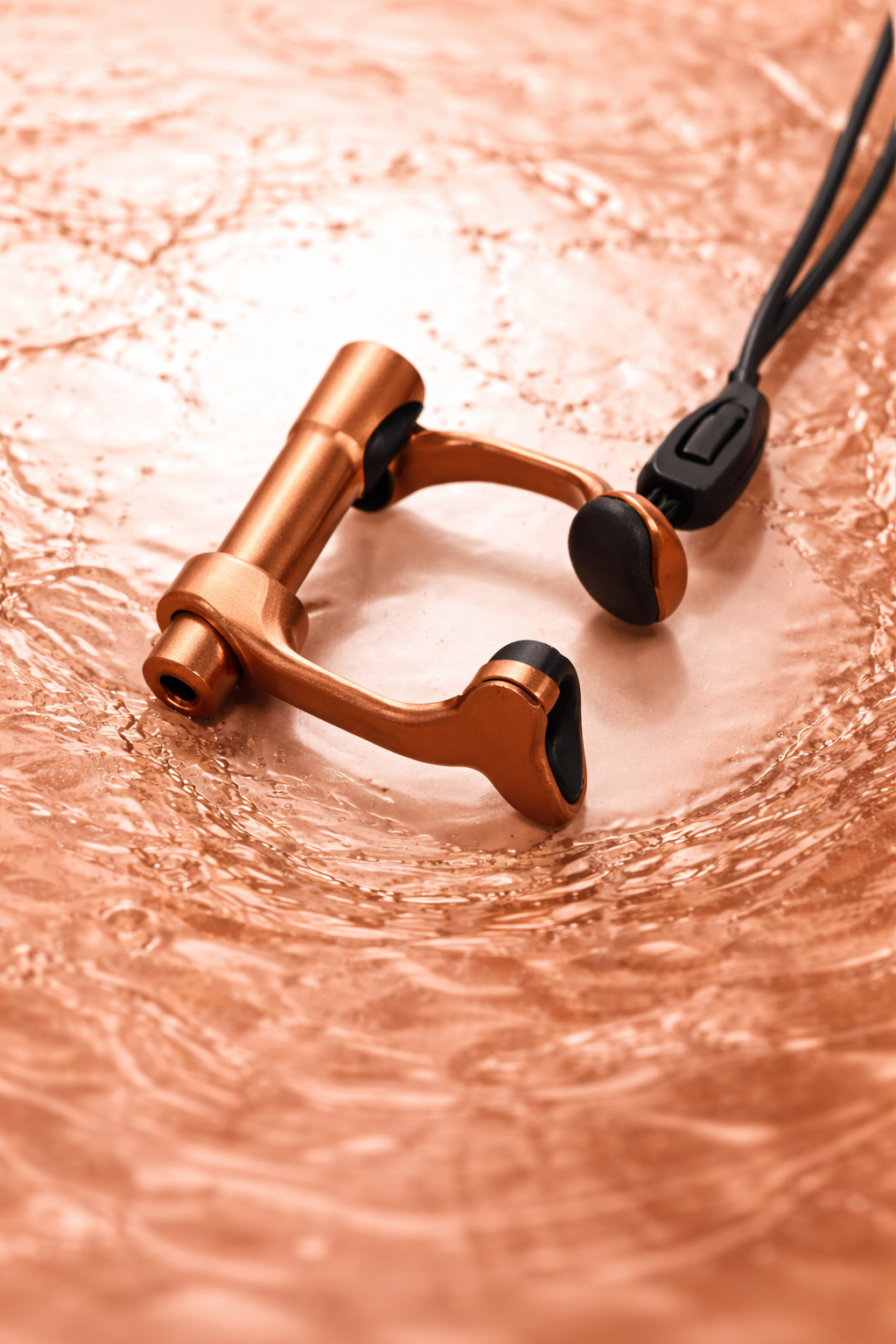 Anodized Aluminum Noseclip Rose Gold