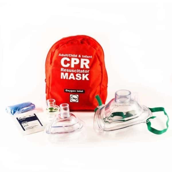 CPR DEPOT ADULT AND INFANT POCKET MASK KIT IN SOFT CASE