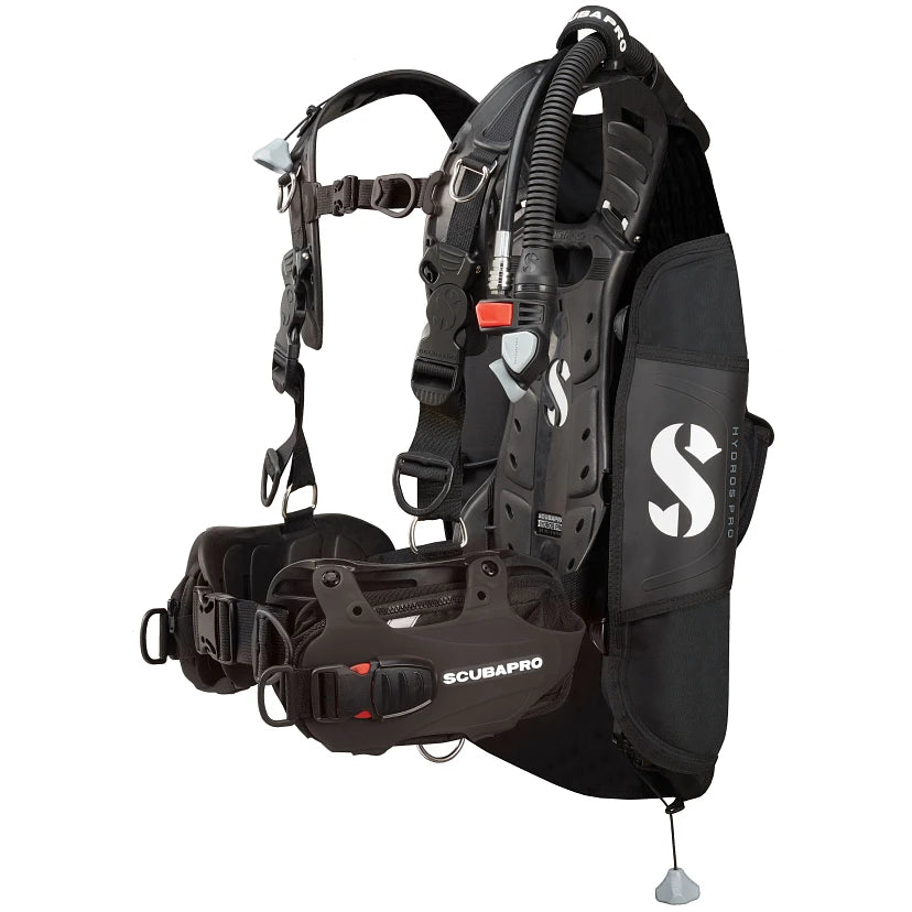 Scubapro Hydros Pro Bcd - Men's W/BPI - Black Size M