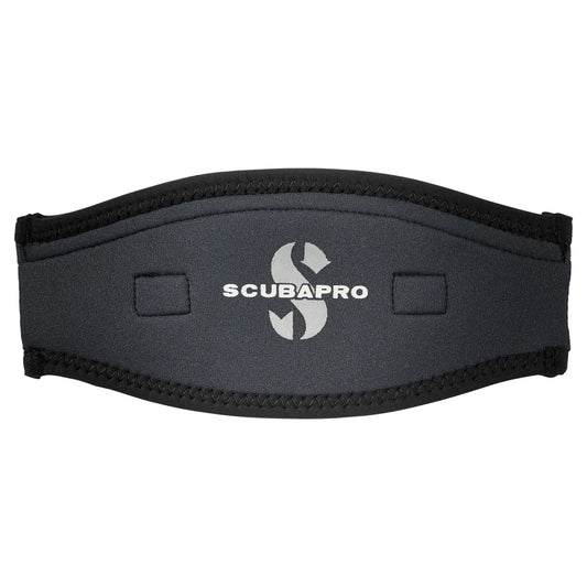 SCUBAPRO DIVE MASK STRAP, 2.5MM, BLACK/GRAY