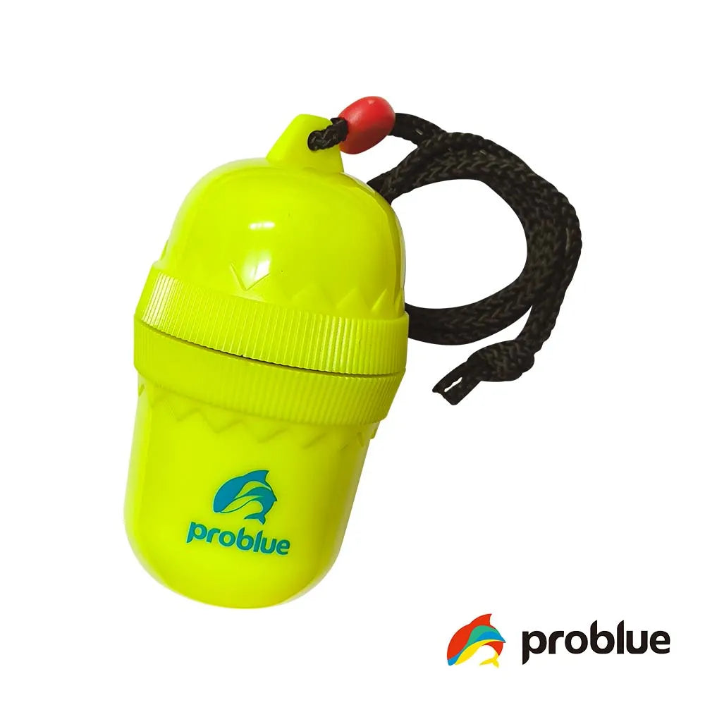 Problue Dry Box With Lanyard Yellow
