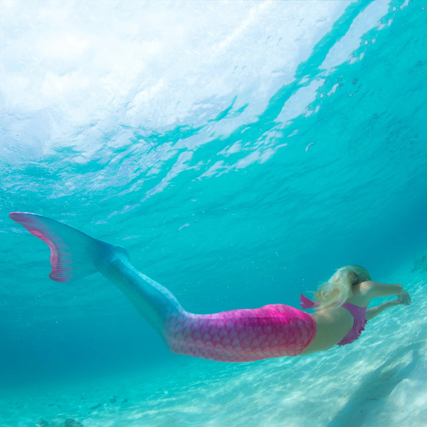 Finfun Bahama Blush Mermaid Tail Size S