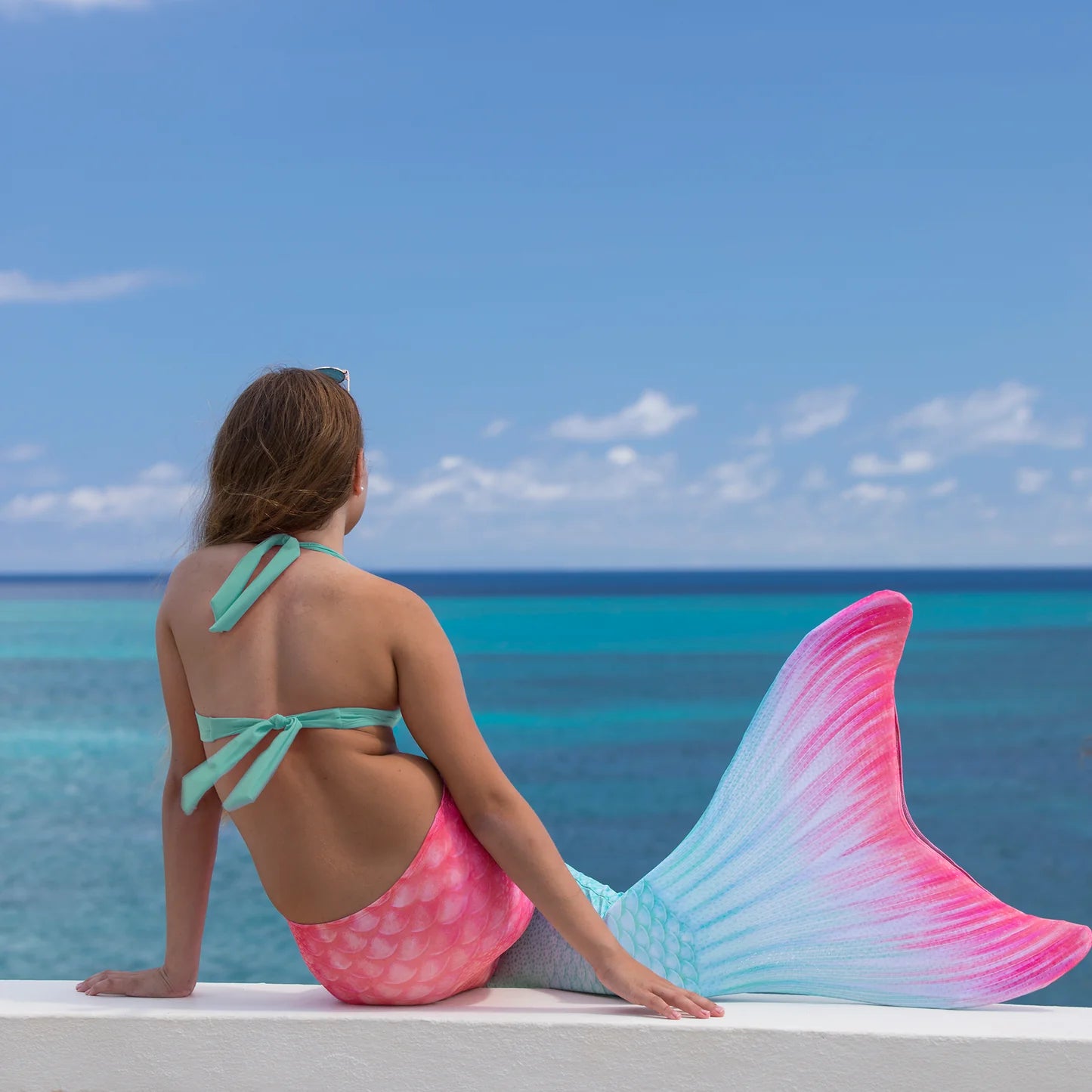 Finfun Bahama Blush Mermaid Tail Size S