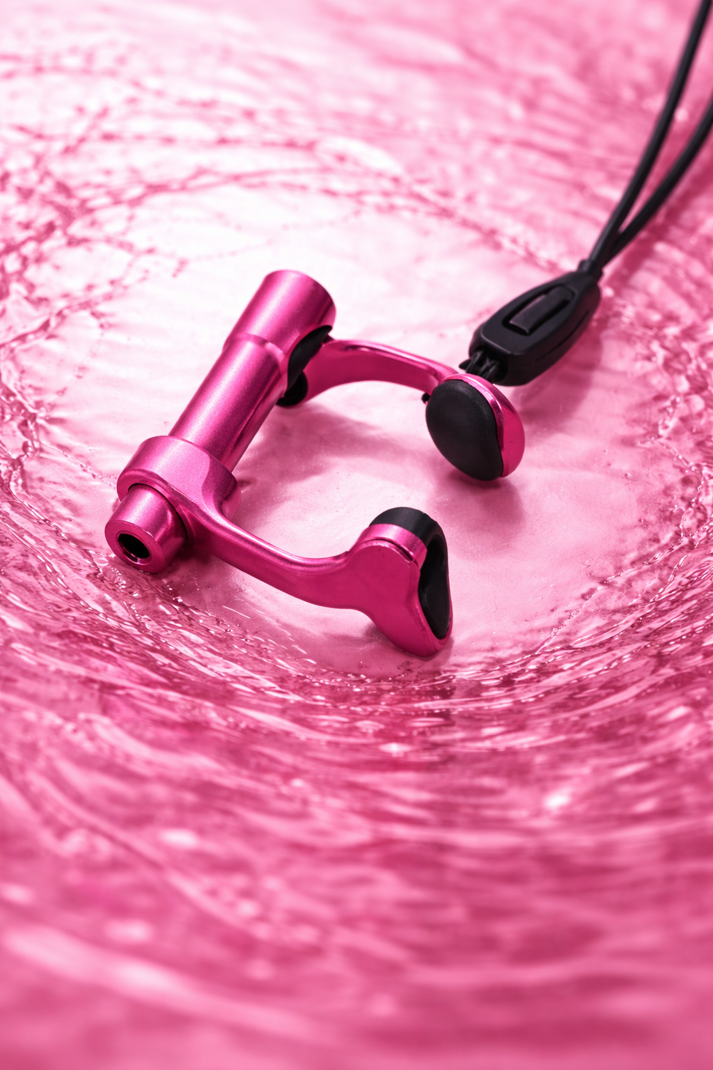 Anodized Aluminum Noseclip Pink