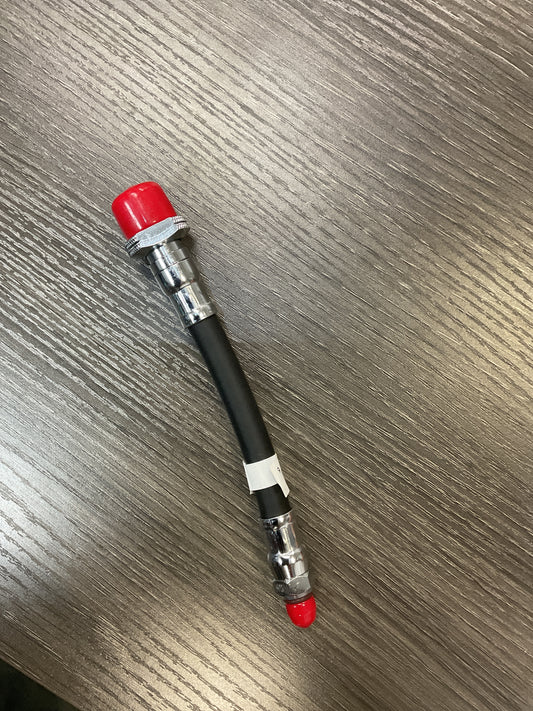 XS SCUBA RUBBER HOSES - 6 INCH DRYSUIT HOSE