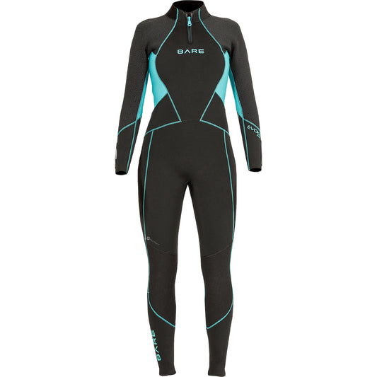 BARE 3MM EVOKE WETSUIT AQUA 10