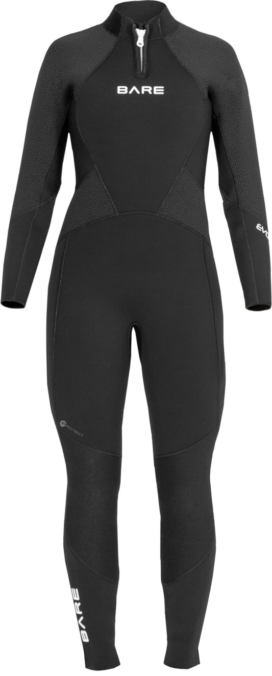 BARE 3MM EVOKE WETSUIT BLACK 10