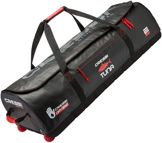 CRESSI TUNA TROLLEY BAG BLACK/RED