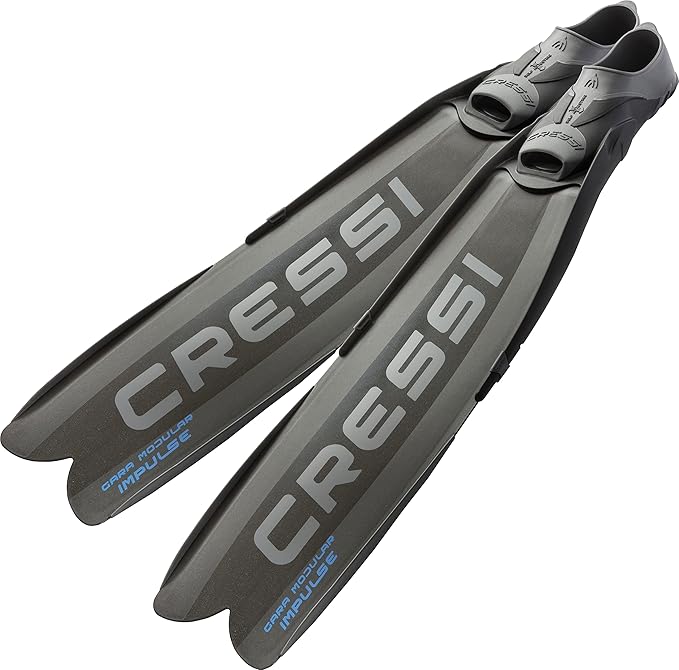 Cressi Gara Modular Impulse, Black, Eu 36/37 Uk3/4 Us Man 4/5