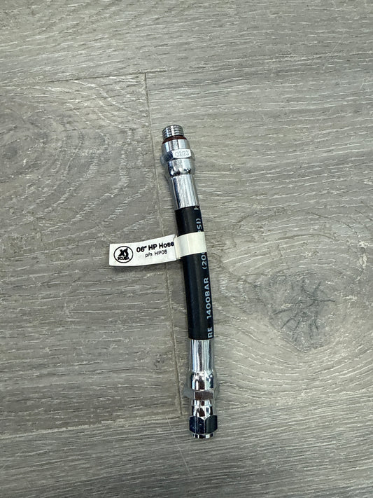 XS SCUBA RUBBER HOSES - GAUGE HIGH PRESSURE - 6 inch