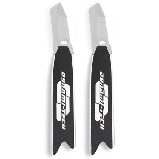 CETMA COMPOSITES DYNAMI-TECH WHITE LOGO WHITE WATER RAIL BLADE ONLY
