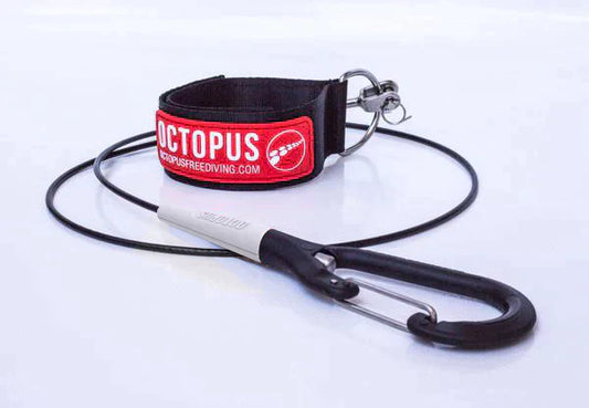 Octopus Freediving Lanyard 100Cm  Red
