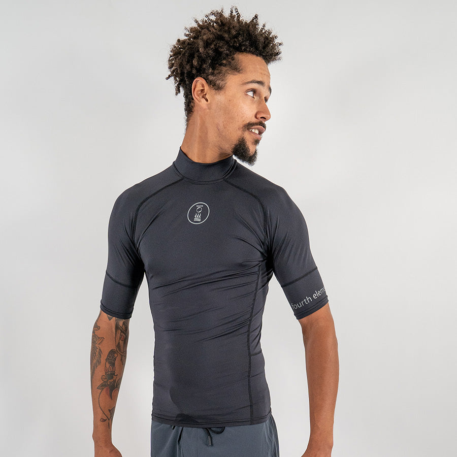 Fourth Element Men's Short Sleeve Hydro-T Classic Fit - Black - Size L