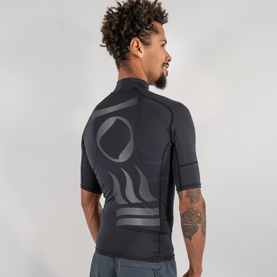 Fourth Element Men's Short Sleeve Hydro-T Classic Fit - Black - Size L