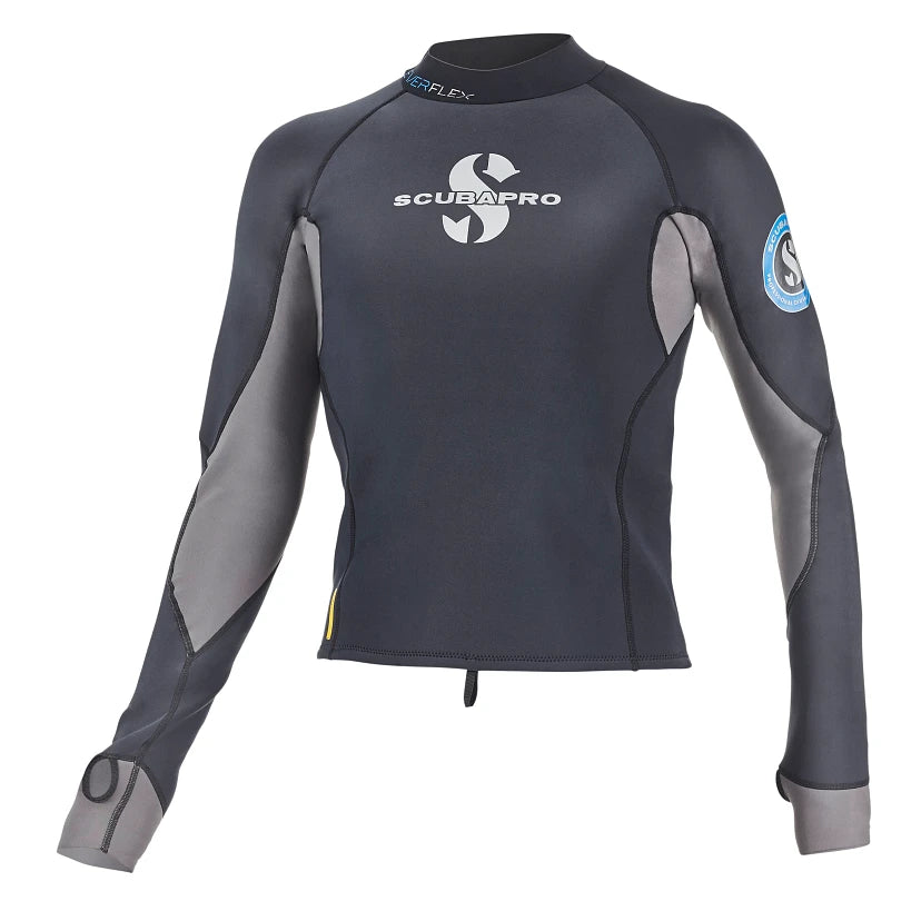 SCUBAPRO EVERFLEX LONG SLEEVE TOP, 1.5MM