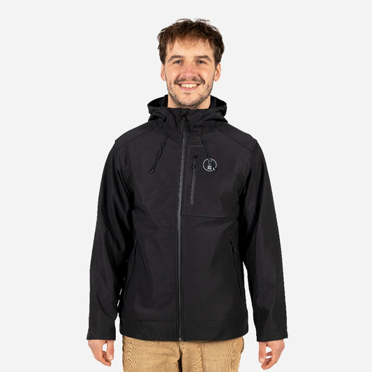 FOURTH ELEMENT MEN'S WINDBREAKER JACKET BLACK XXL