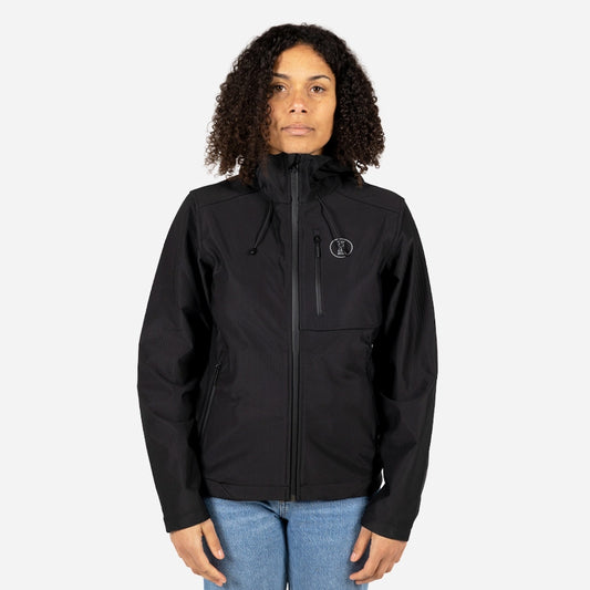 FOURTH ELEMENT WOMEN'S WINDBREAKER JACKET BLACK SMALL