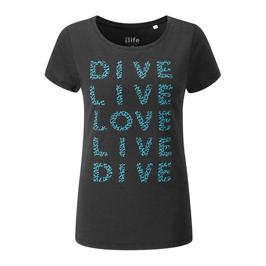 FOURTH ELEMENT DIVE LIVE LOVE T SHIRT