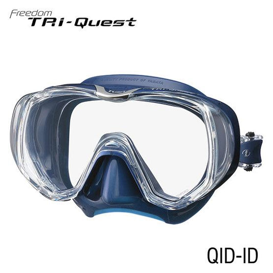 TUSA FREEDOM TRI-QUEST DIVE MASK BLUE