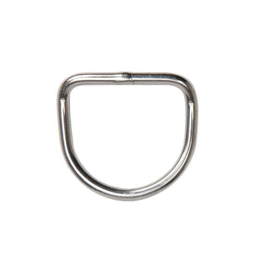Highland 2.0” SS Welded Angled D-Ring 6 mm Wire