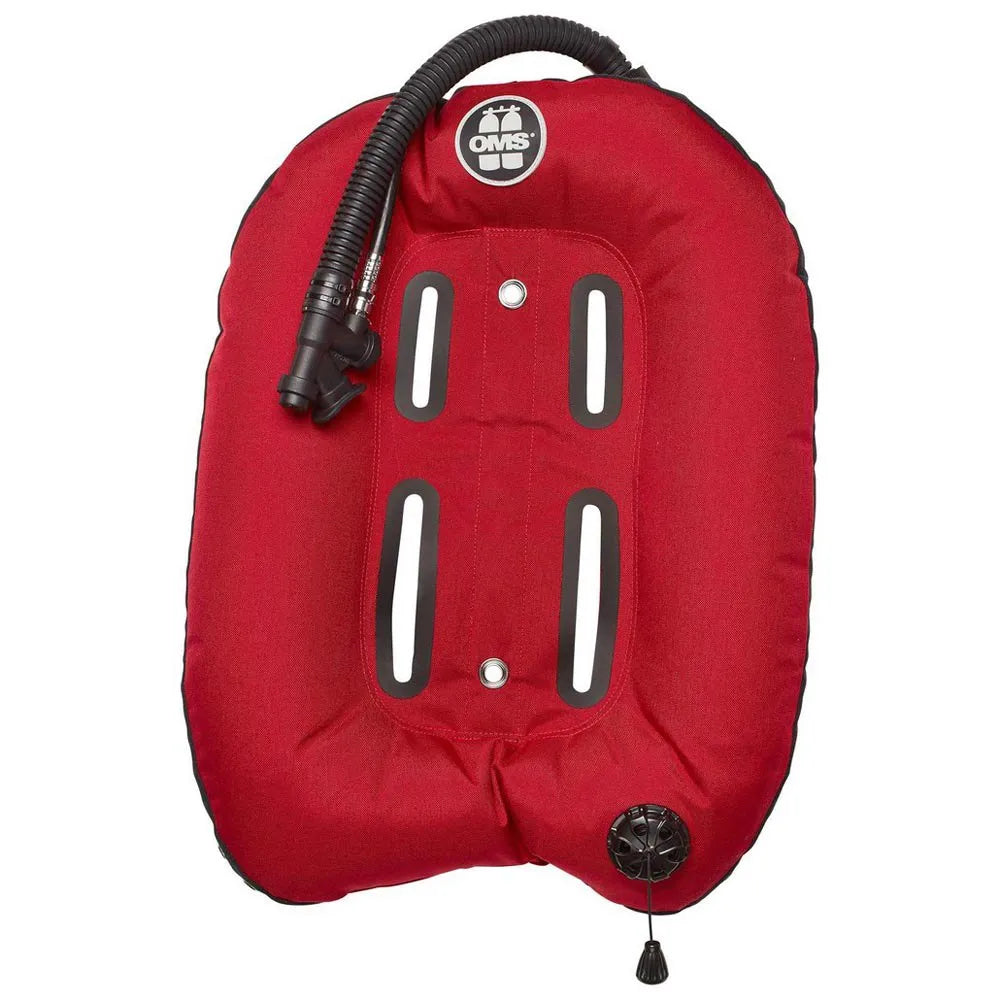 Oms Performance Mono Wing - Integrated Soft Tank Adapter - Red -32 Lb