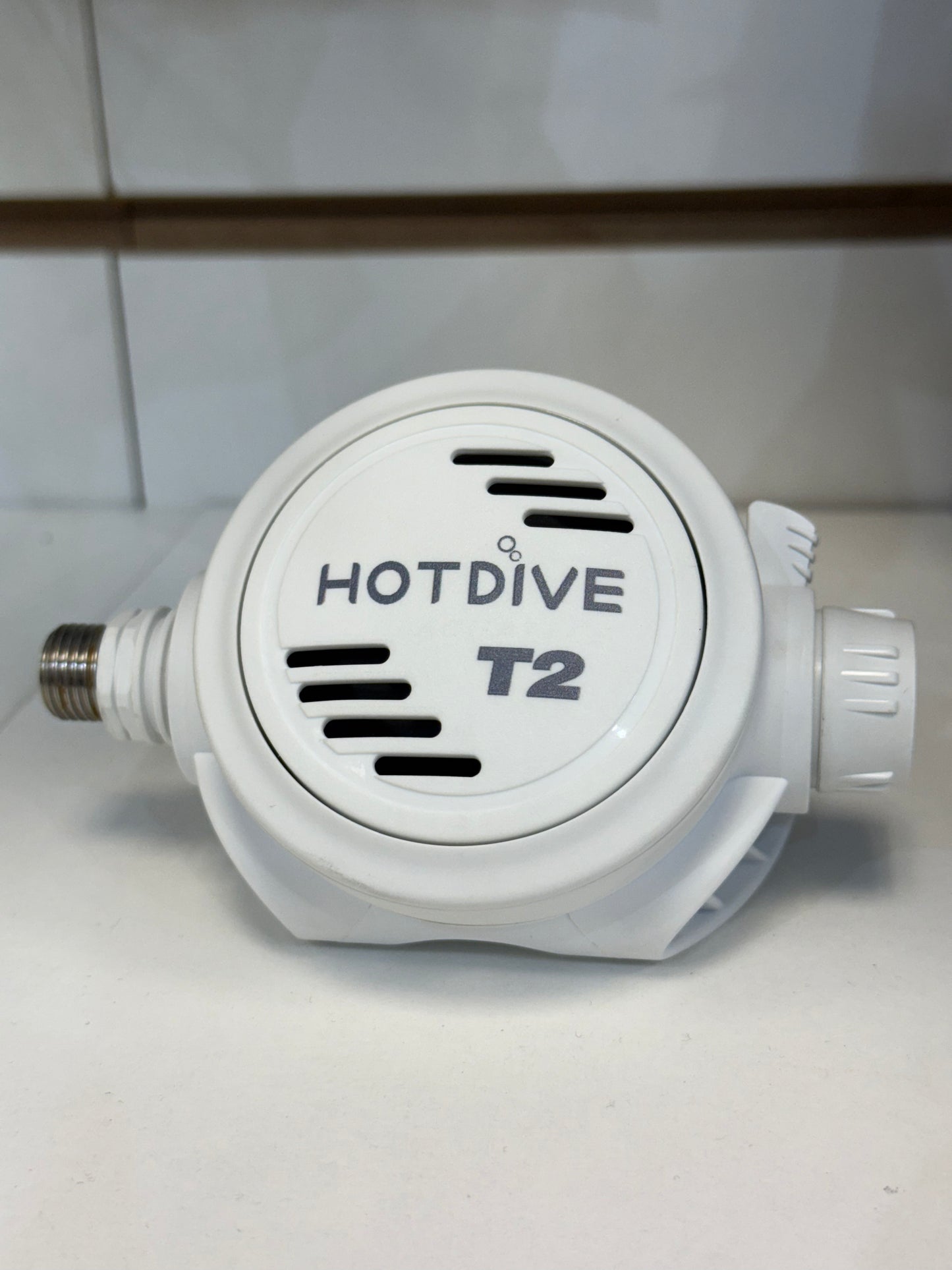 HOTDIVE SCUBA T2 REGULATOR SECOND STAGE ONLY - WHITE