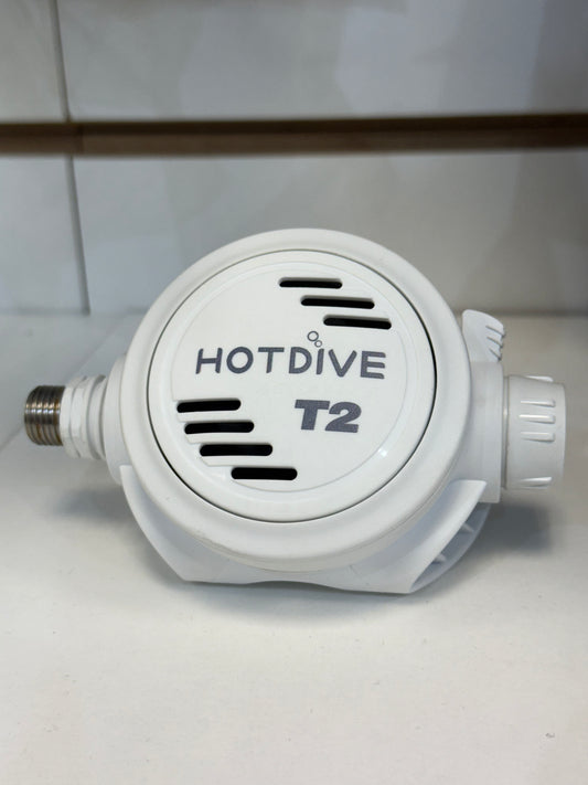 Hotdive Scuba T2 Regulator Second Stage Only - White